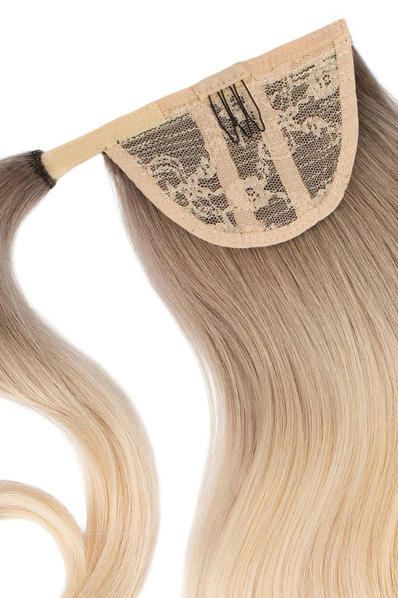 SMOOTH PONY BALAYAGE DARK BLONDE & PLATINUM
